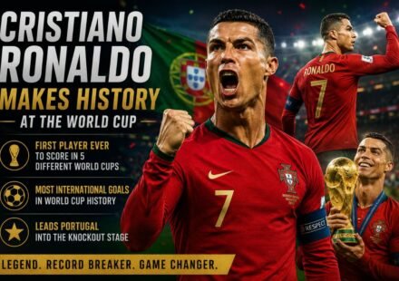 Cristiano Ronaldo Makes History at the World Cup