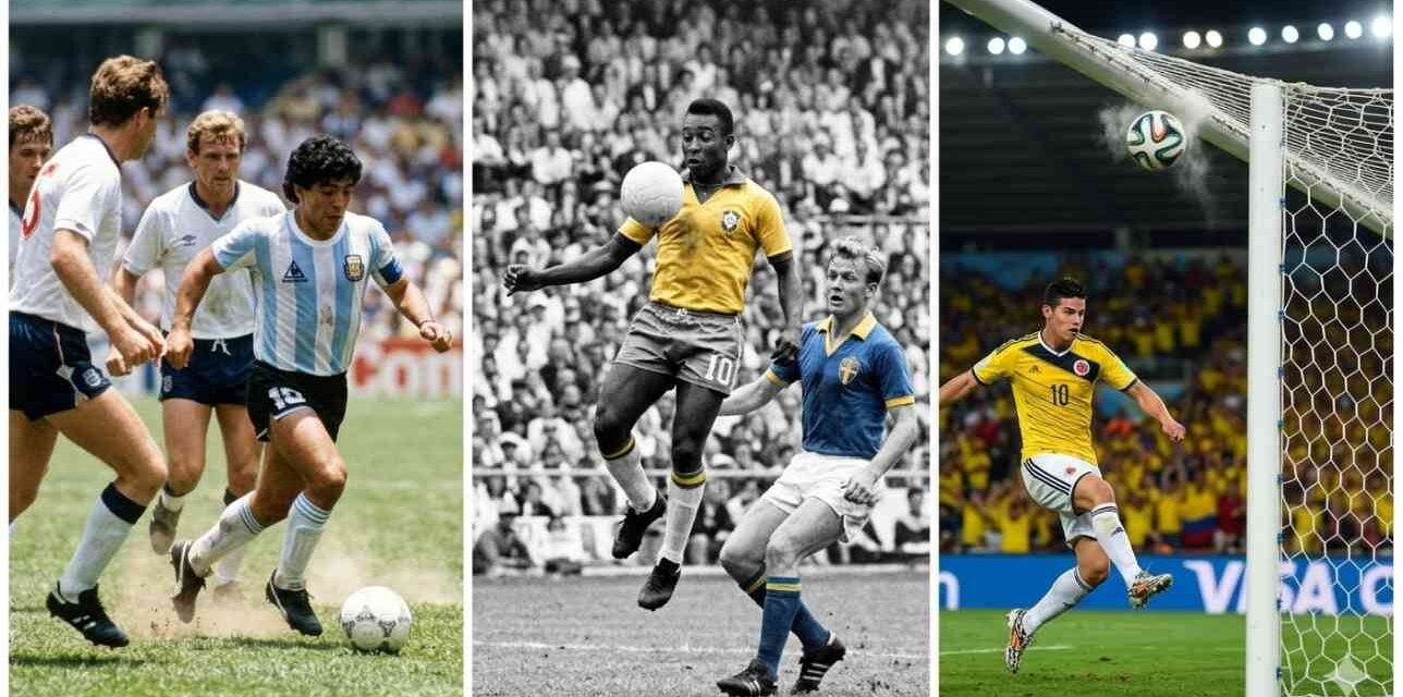 The Greatest Goals in World Cup History: Unforgettable Moments on the Pitch