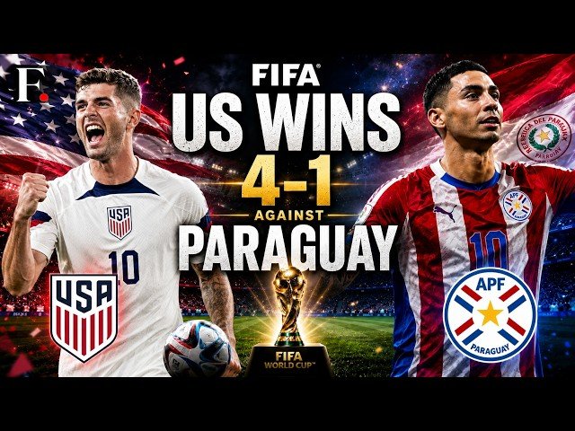 Paraguay were handed a difficult start to their 2026 FIFA World Cup campaign after a 4–1 defeat to the USA
