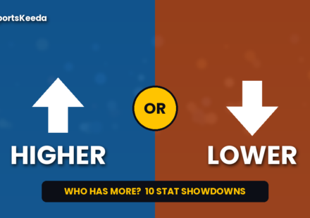 Higher or Lower: A Battle of Sports Stats
