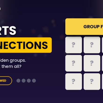 Sports Connections: Can You Find the 4 Hidden Groups?